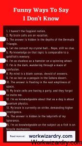 How To Say I Don't Know Professionally? 300 Examples And Tips For ...