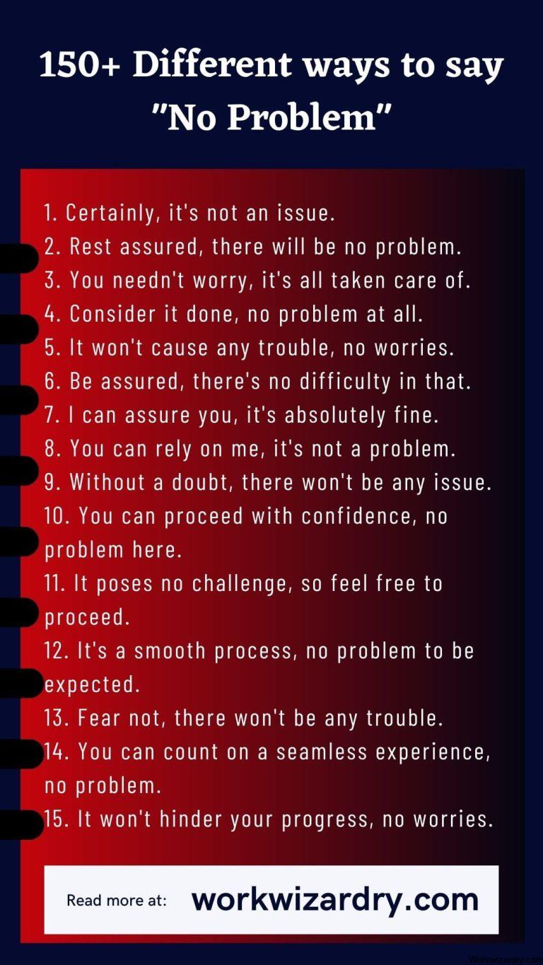 how-to-say-no-problem-professionally-160-examples-synonyms-meaning