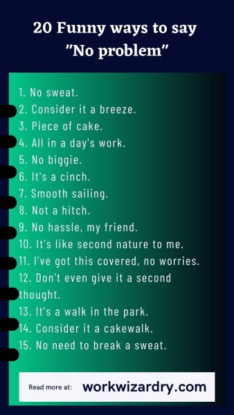 How To Say No Problem Professionally? (160 Examples, Synonyms, Meaning ...