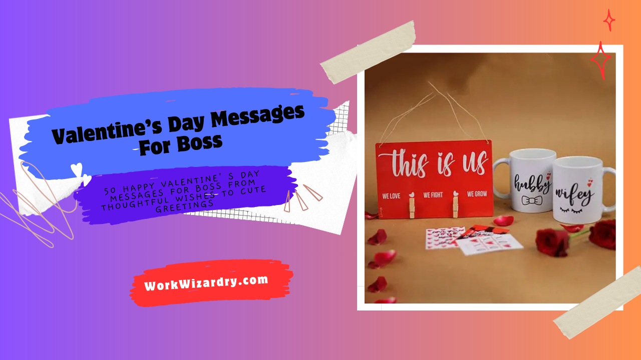 Valentine's day messages for boss
