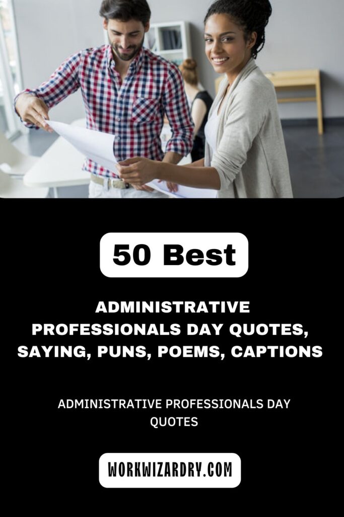 administrative professionals day quotes