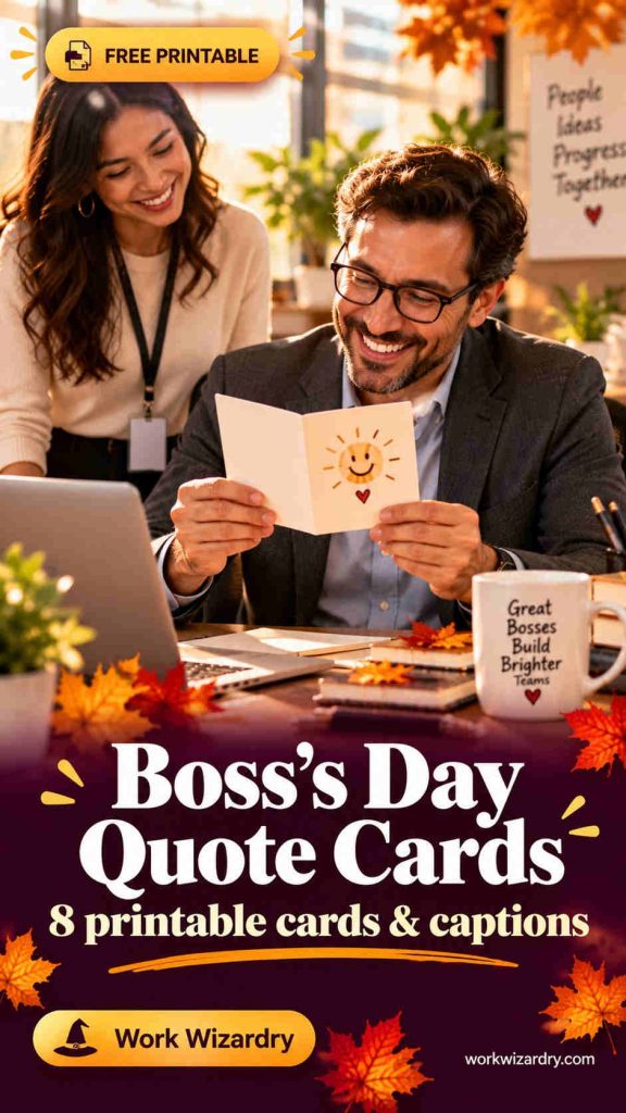 Boss's Day Quotes: 75+ Sayings, Puns and Captions to Say Thanks 4 boss day quotes pin 4 idea 1080x1920 1