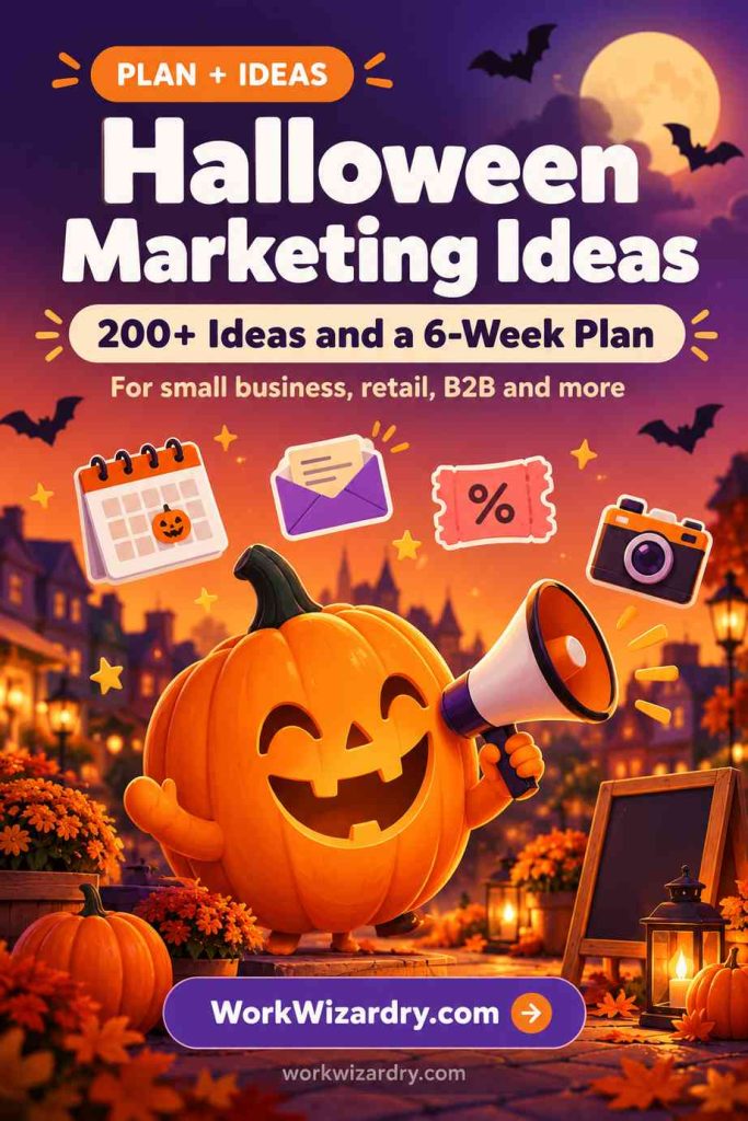 Halloween Marketing Ideas: 200+ Campaign, Promotion and Social Media Ideas by Budget, Channel and Business Type 1 halloween marketing ideas pin 1 standard 1000x1500 1