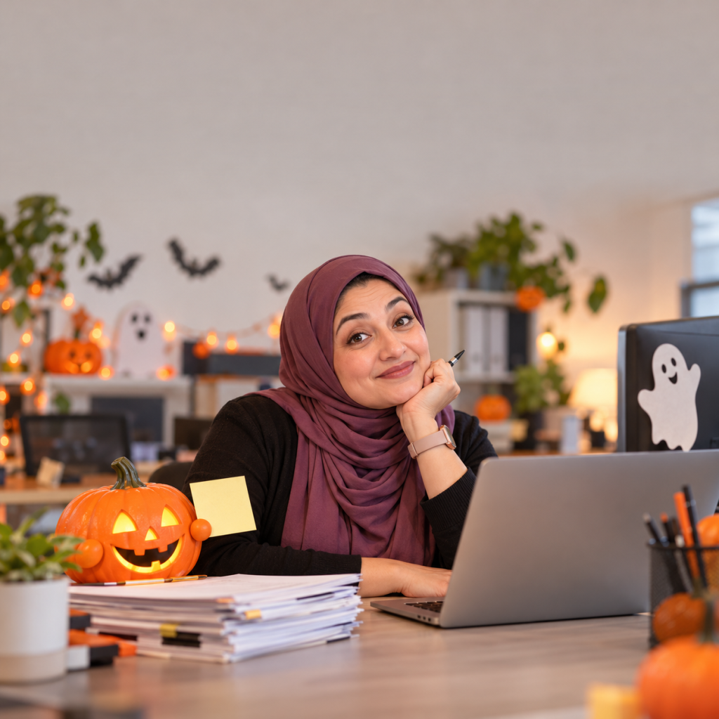 Halloween Work Memes: 60 Funny, Original Memes for Every Role (Share-Ready) 3 halloween work meme 01 hr sending the third costume reminder politely