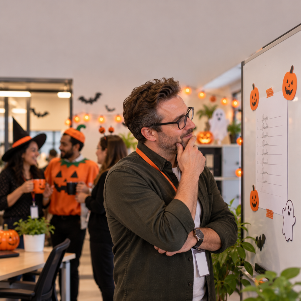 Halloween Work Memes: 60 Funny, Original Memes for Every Role (Share-Ready) 6 halloween work meme 04 hr reading the optional costume sign up sheet