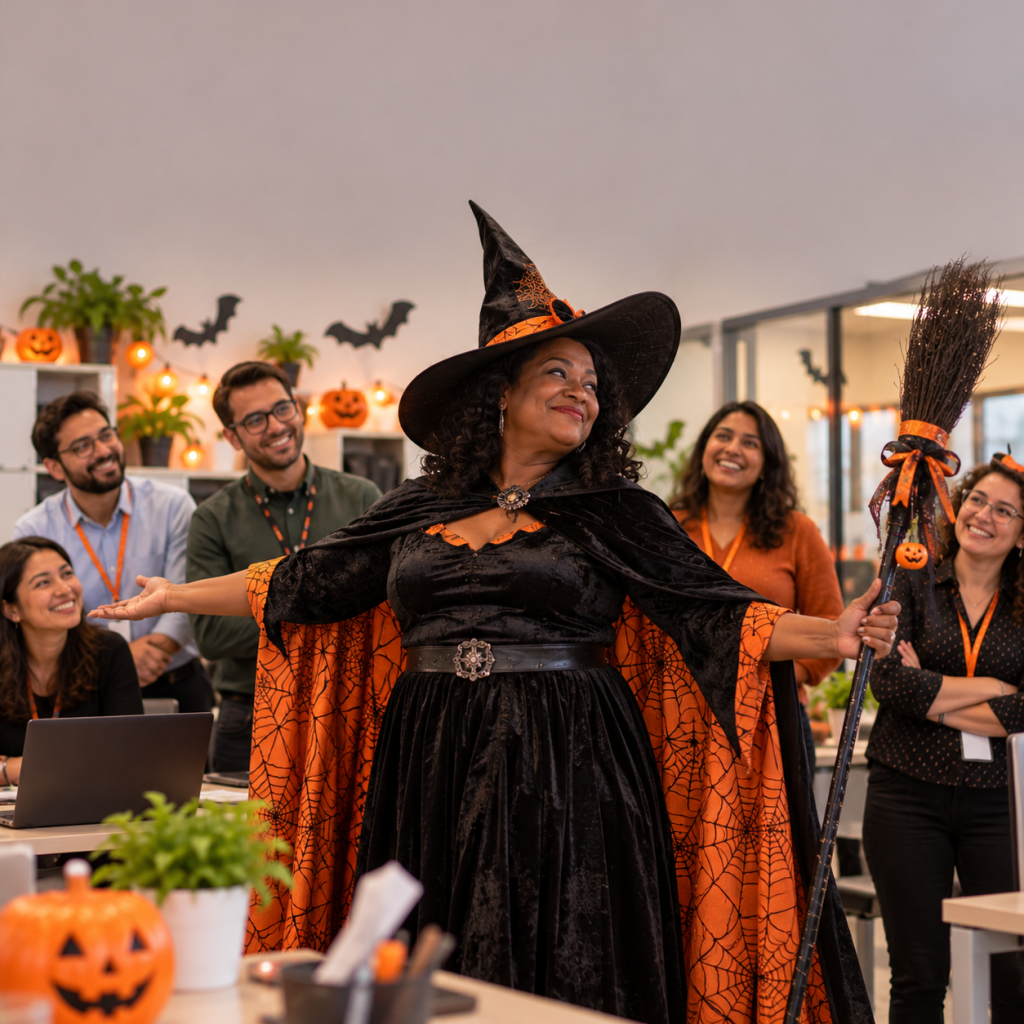 Halloween Work Memes: 60 Funny, Original Memes for Every Role (Share-Ready) 11 halloween work meme 09 boss costumes are optional also boss