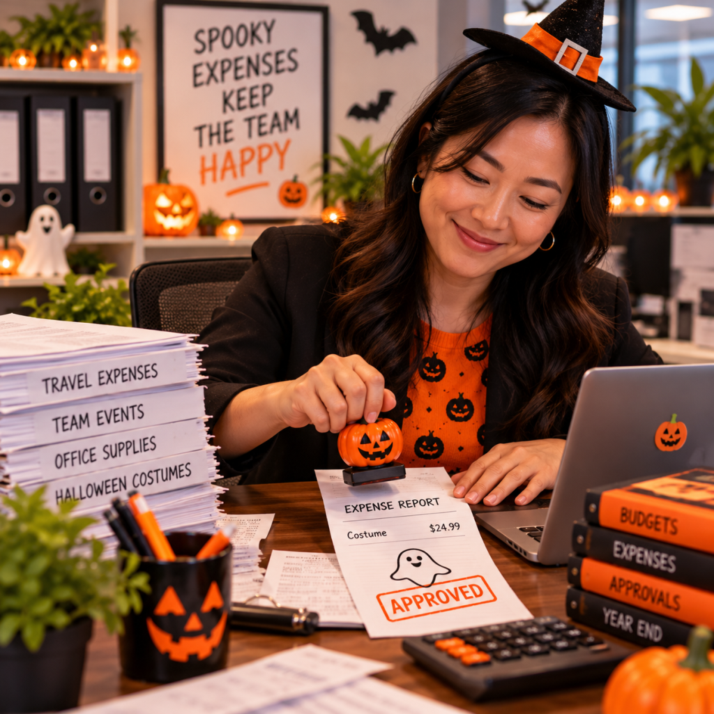 Halloween Work Memes: 60 Funny, Original Memes for Every Role (Share-Ready) 26 halloween work meme 23 expense report costume 24 99 approved