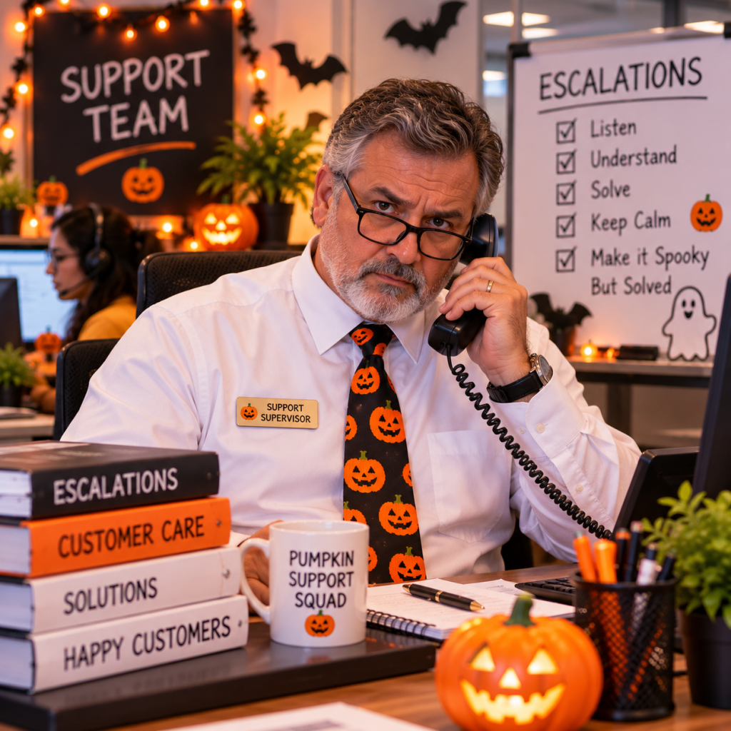 Halloween Work Memes: 60 Funny, Original Memes for Every Role (Share-Ready) 31 halloween work meme 28 escalation i would like to speak to the great