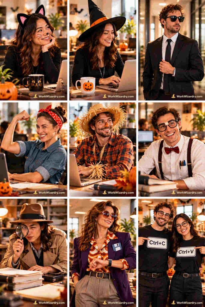 Halloween Costumes for Work: 45+ Office-Appropriate Ideas (Easy, Funny and Closet-Friendly) 51 workplace halloween costumes