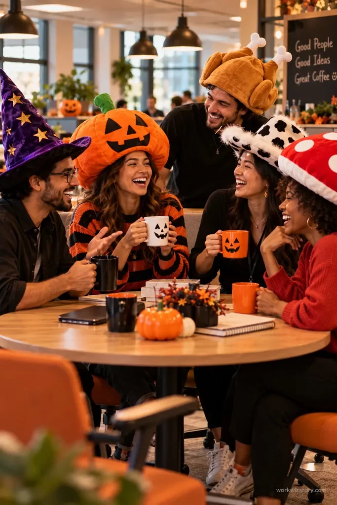30 Halloween Spirit Week Ideas for Work: The Complete 2026 Office Theme Week Guide 10 halloween spirit week pin funky hat day