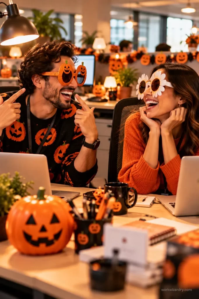 30 Halloween Spirit Week Ideas for Work: The Complete 2026 Office Theme Week Guide 11 halloween spirit week pin silly glasses day