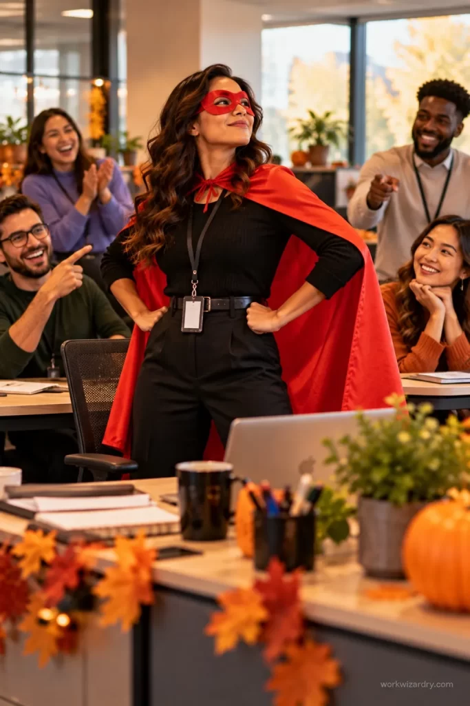 30 Halloween Spirit Week Ideas for Work: The Complete 2026 Office Theme Week Guide 16 halloween spirit week pin superhero day