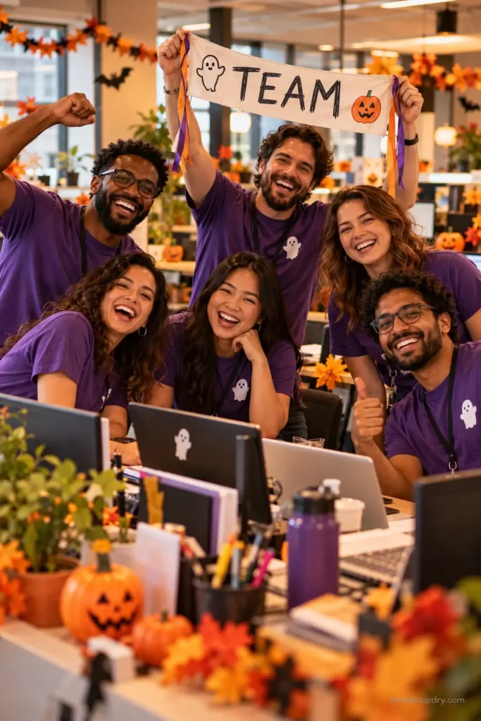 30 Halloween Spirit Week Ideas for Work: The Complete 2026 Office Theme Week Guide 22 halloween spirit week pin team color day
