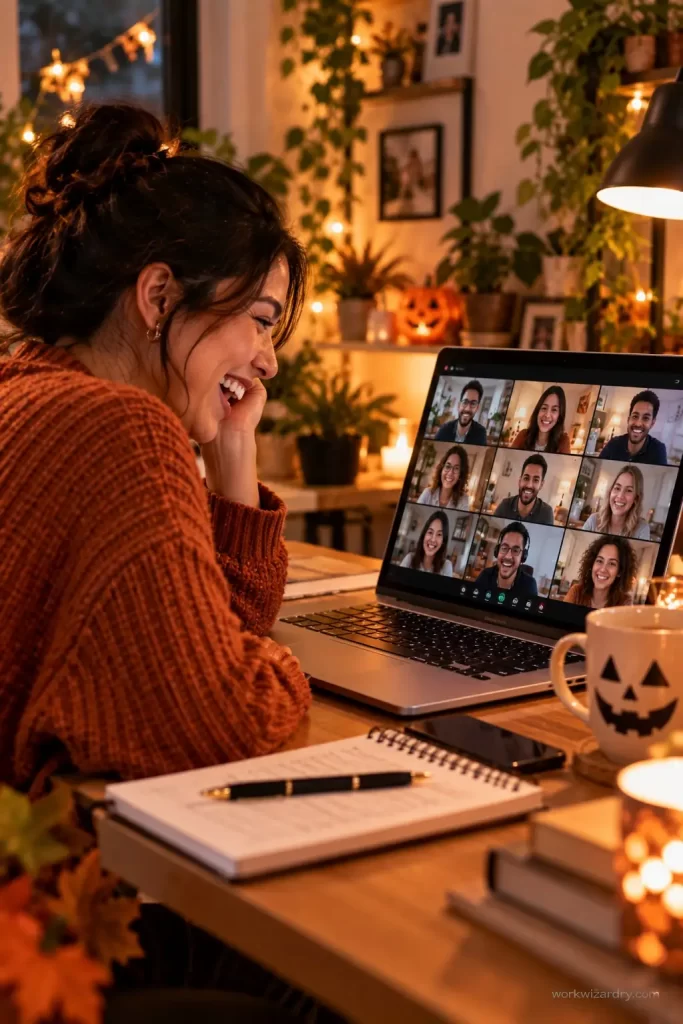 30 Halloween Spirit Week Ideas for Work: The Complete 2026 Office Theme Week Guide 31 halloween spirit week pin virtual trivia icebreaker