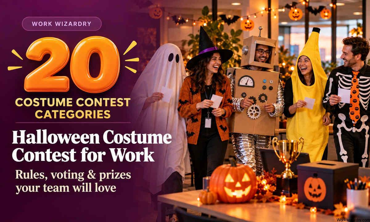 How To Run A Halloween Costume Contest For Work: A 2-Week Plan (2026)