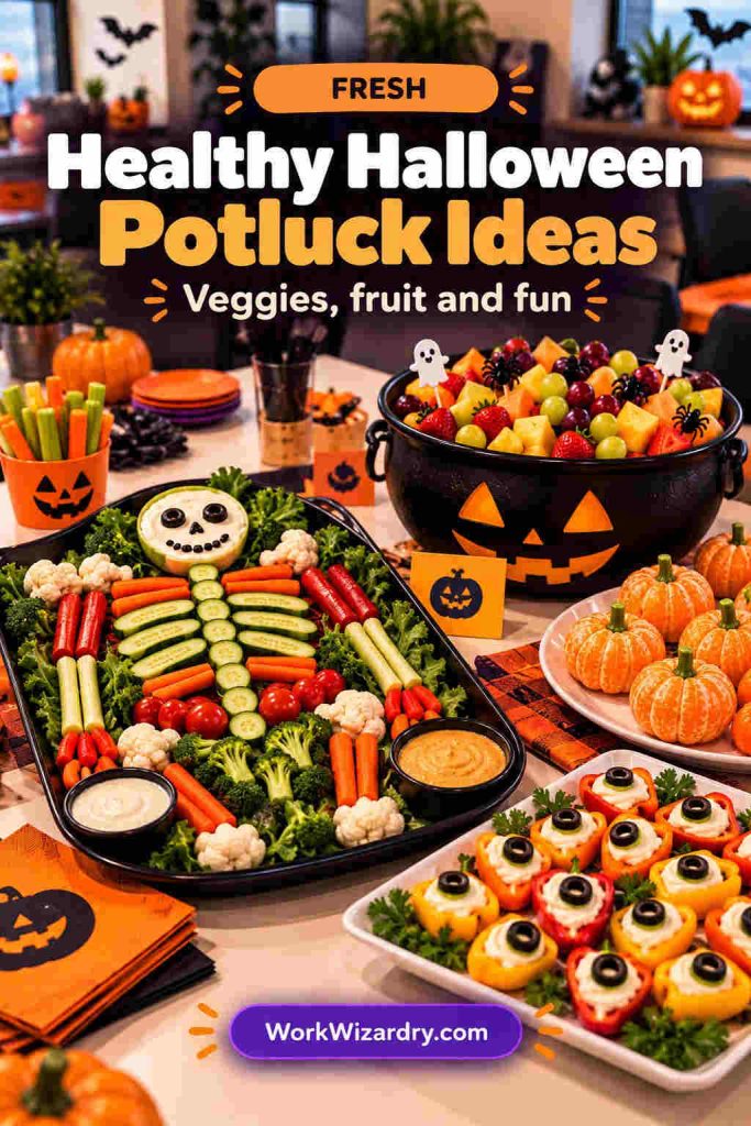 Halloween Potluck Ideas for the Office: Easy Dishes, Allergy-Safe Tips and a Sign-Up Plan 4 halloween food pin fresh 1000x1500 1