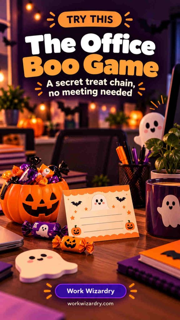 Halloween Office Games: 14 Easy Games for Work, With Rules, Scoring and Printable Materials 2 halloween office games pin 3 idea 1080x1920 1
