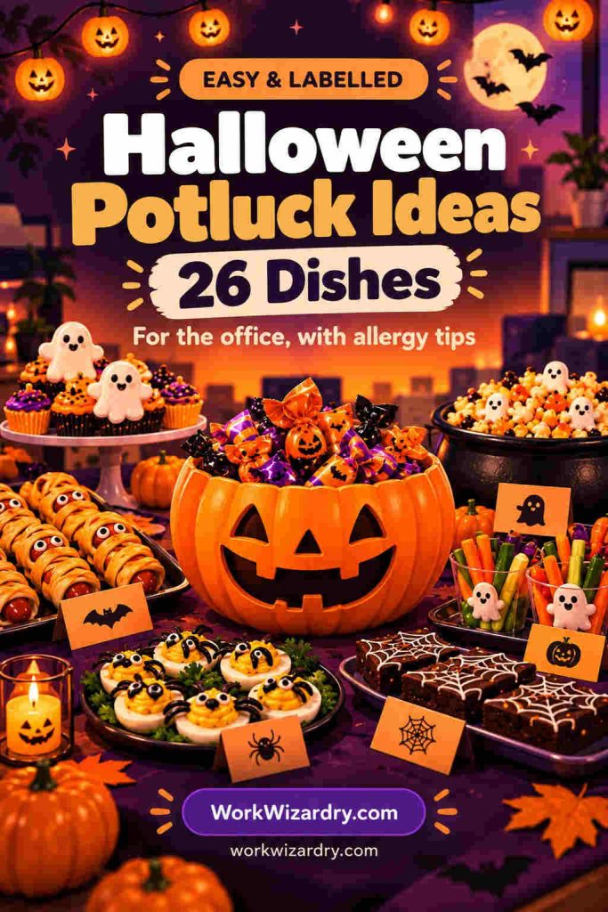 Halloween Potluck Ideas for the Office: Easy Dishes, Allergy-Safe Tips and a Sign-Up Plan 1 halloween potluck ideas pin 1 standard 1000x1500 1